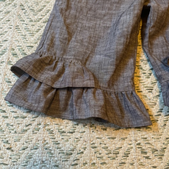 Matilda Jane Girls Hammond Bay Lindy Big Ruffles Pants Girls size 6 - Picture 4 of 4